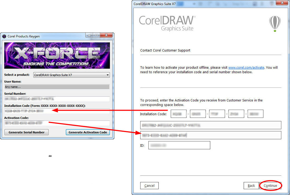 Corel Draw X7 Serial Number